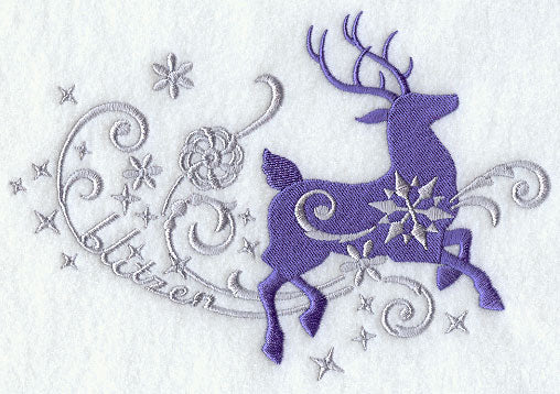 Blitzen in Filigree (Facing Right)