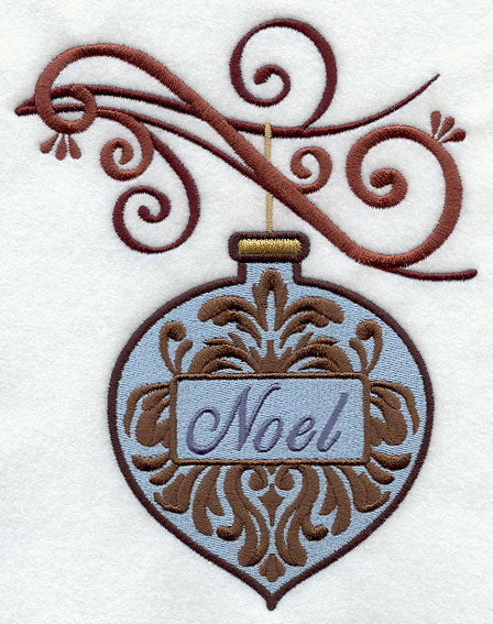 Noel Damask Ornament and Bough