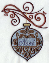 Noel Damask Ornament and Bough