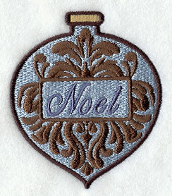Noel Damask Ornament