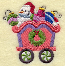 Snowman Train - Ornaments Car 1