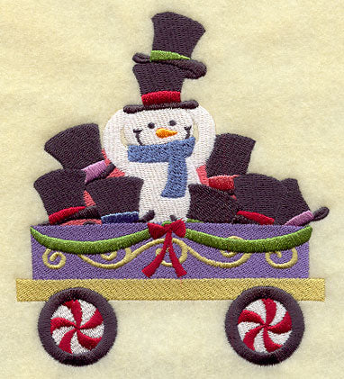 Snowman Train - Stovepipe Hats Car