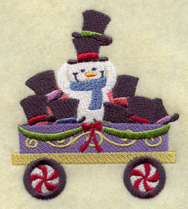 Snowman Train - Stovepipe Hats Car