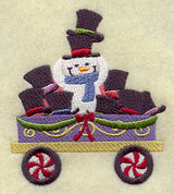 Snowman Train - Stovepipe Hats Car