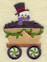 Snowman Train - Coal Car