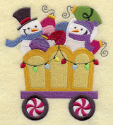 Snowman Train - Ornaments Car 2