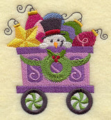 Snowman Train - Ornaments Car 3