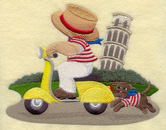 Fisherman Fred in Italy