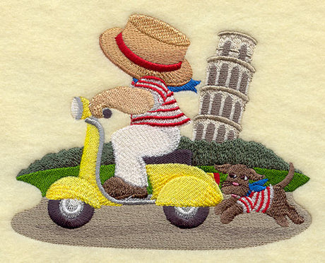 Fisherman Fred in Italy