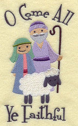 O Come All Ye Faithful with Shepherds