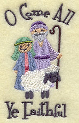 O Come All Ye Faithful with Shepherds