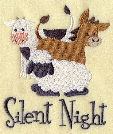 Silent Night with Stable Animals