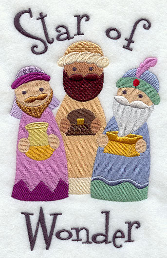 Star of Wonder with Wise Men