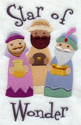 Star of Wonder with Wise Men