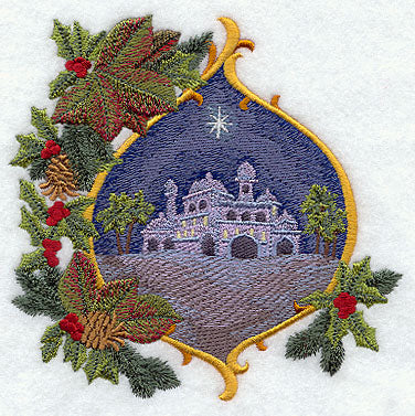 City of Bethlehem with Christmas Foliage