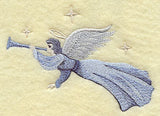 Silent Night Nativity - Trumpeting Angel (Facing Left)