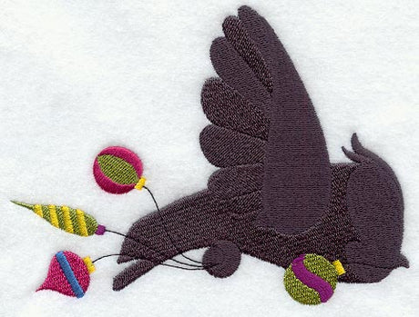 Christmas Owl Silhouette