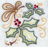 Vintage Jacobean Holly 1