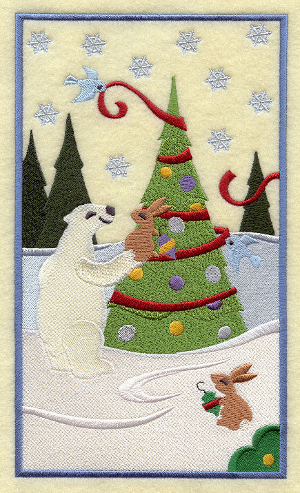 Christmas Wonderland Panel 3