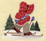 Cross Country Skiing Sunbonnet Sue