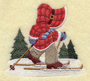 Cross Country Skiing Sunbonnet Sue
