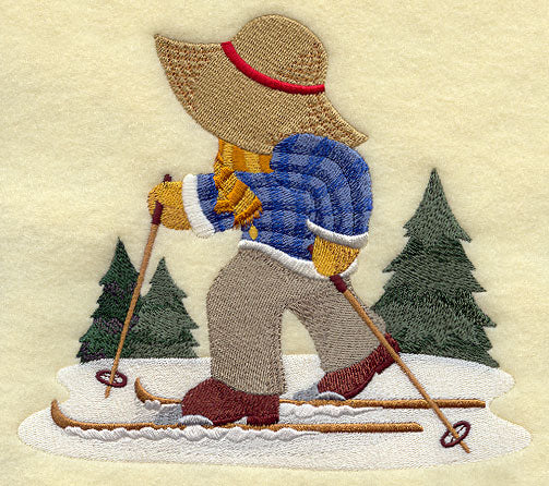 Cross Country Skiing Fisherman Fred
