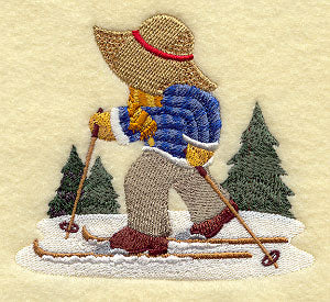 Cross Country Skiing Fisherman Fred