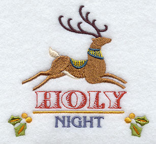 Reindeer Holy Night