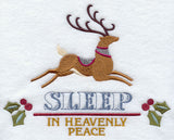 Reindeer Sleep In Heavenly Peace