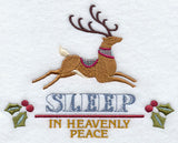 Reindeer Sleep In Heavenly Peace
