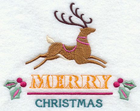 Reindeer Merry Christmas