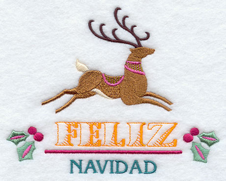 Reindeer Feliz Navidad
