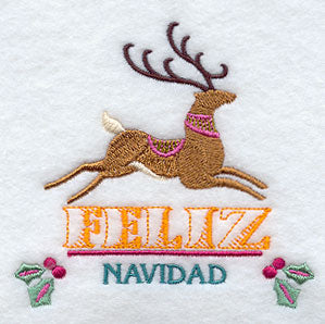Reindeer Feliz Navidad