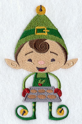 Elf Edsel with Cookies