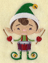 Elf Edwin with Drum