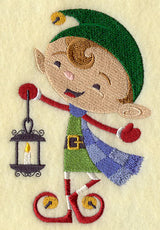 Elf Eddie with Lantern