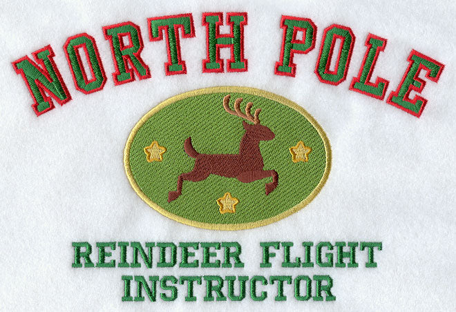 North Pole Reindeer Flight Instructor