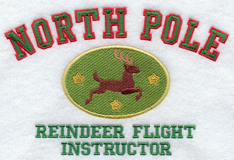 North Pole Reindeer Flight Instructor