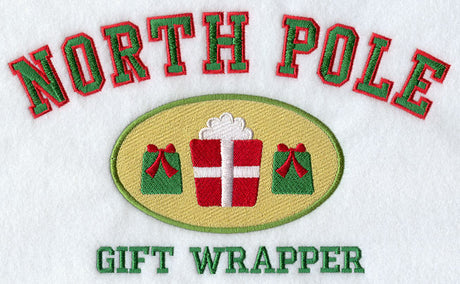 North Pole Gift Wrapper
