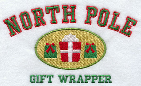 North Pole Gift Wrapper