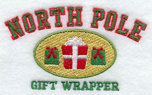 North Pole Gift Wrapper