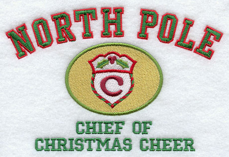 North Pole Chief of Christmas Cheer