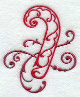 Fa La La Filigree Candy Cane