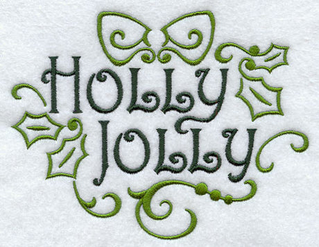 Fa La La Filigree Holly Jolly