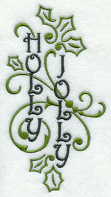 Fa La La Filigree Holly Jolly