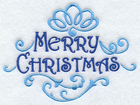 Fa La La Filigree Merry Christmas