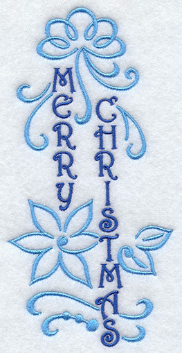 Fa La La Filigree Merry Christmas