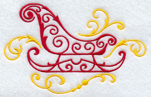 Fa La La Filigree Sleigh