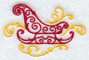 Fa La La Filigree Sleigh