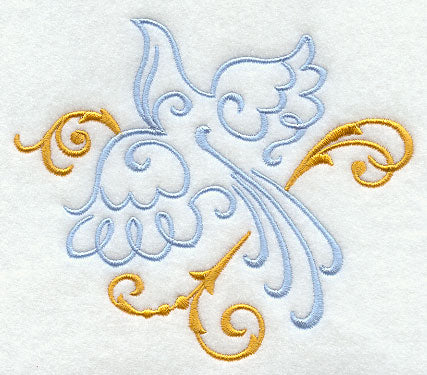 Fa La La Filigree Dove